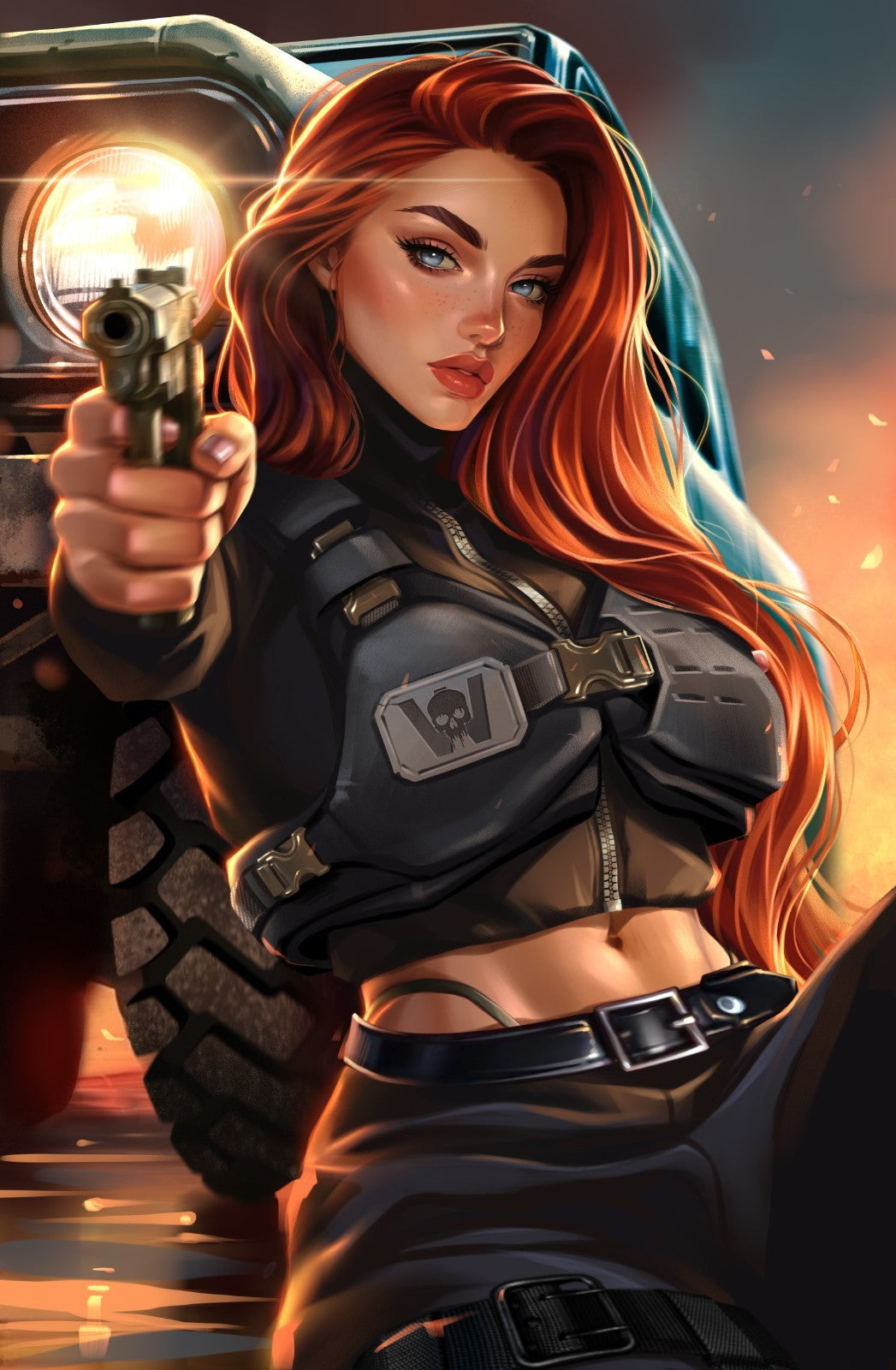 HEAT SEEKER EXPOSED #2 - KATYA SINYUKHINA COVER A NYCC 2025 EXCLUSIVE